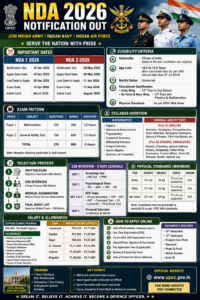 NDA 2026 Notification Out: Eligibility, Age Limit, Syllabus, Exam Pattern, Selection Process, Salary & Apply Online (Complete Guide) chatgpt image jul 9, 2026, 01 42 37 pm